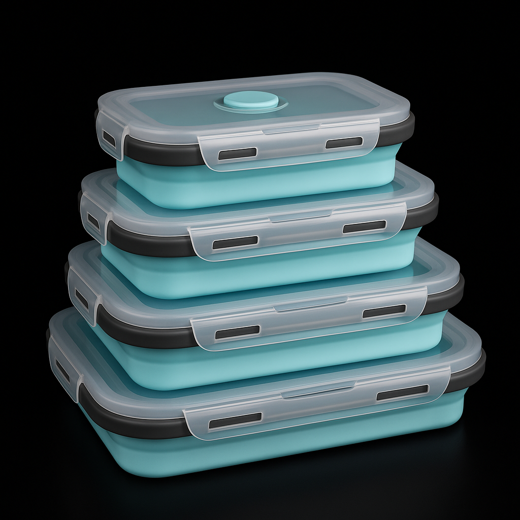 Boîtes de rangement  pliables alimentaires