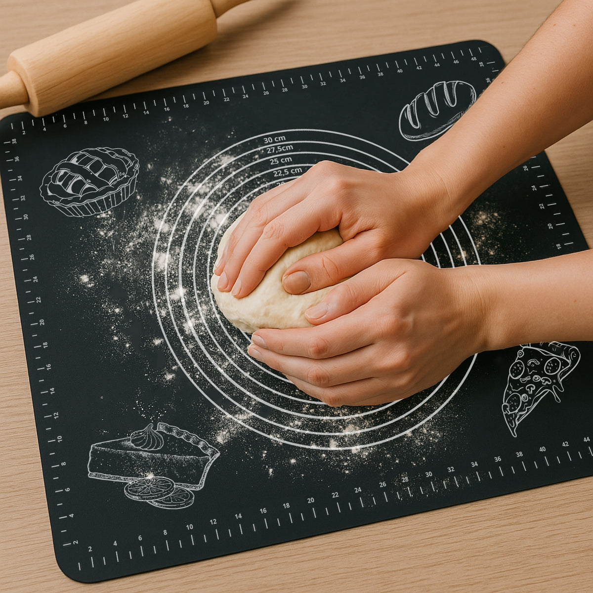 Tapis silicone Malvi's Cooking
