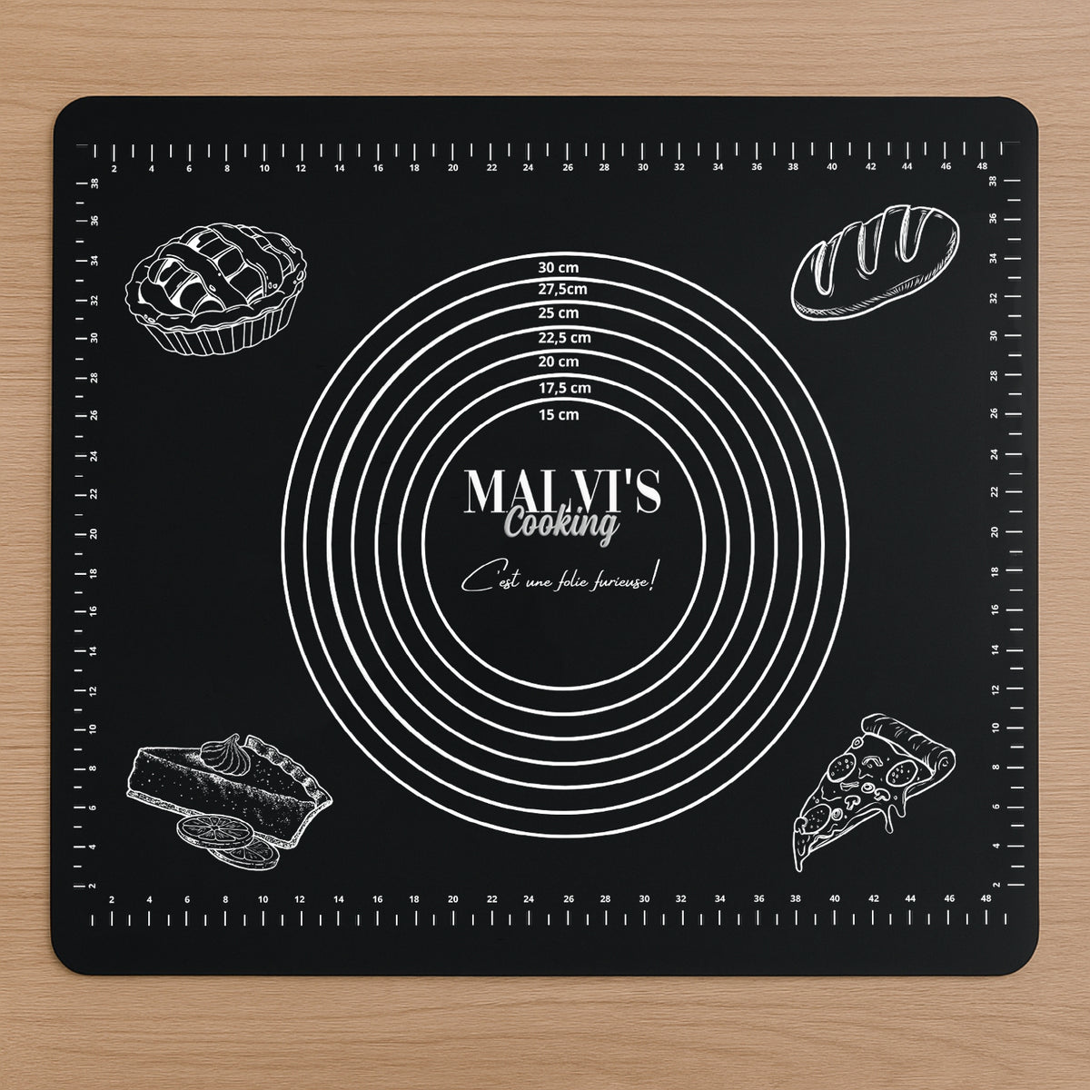 Tapis silicone Malvi's Cooking