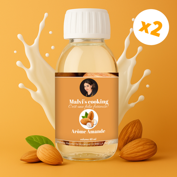 Arôme amande amère x2 – Pack Nutissimo économique -20%