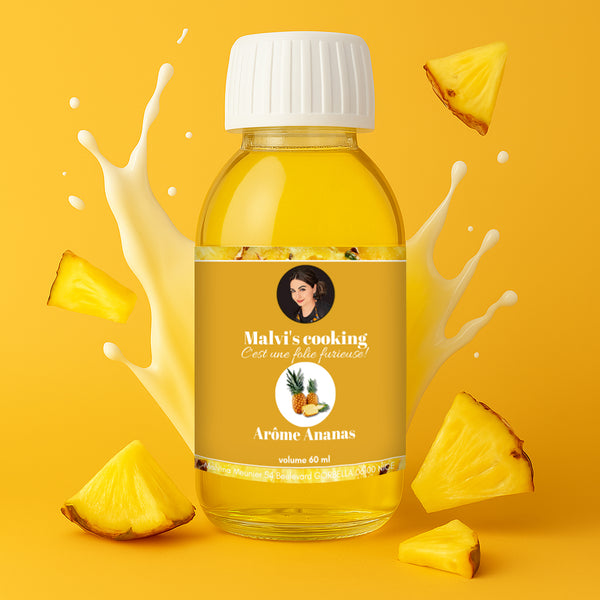 Arôme alimentaire Ananas MALVIS COOKING – idéal pour gâteau à l’ananas