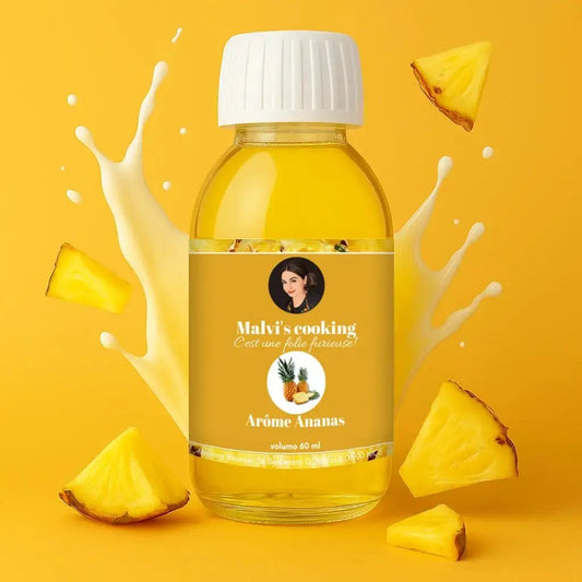 Arôme alimentaire Ananas MALVIS COOKING – idéal pour gâteau à l’ananas