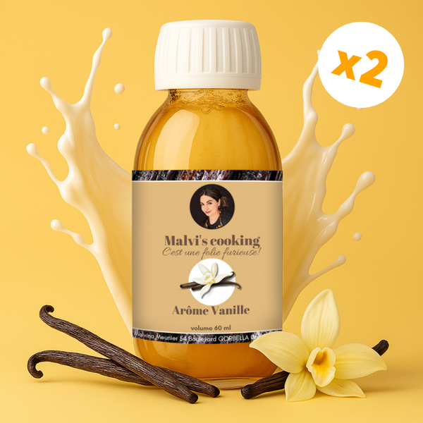 Arôme vanille – Pack Gourmand -20% pour flan pâtissier & crème brûlée